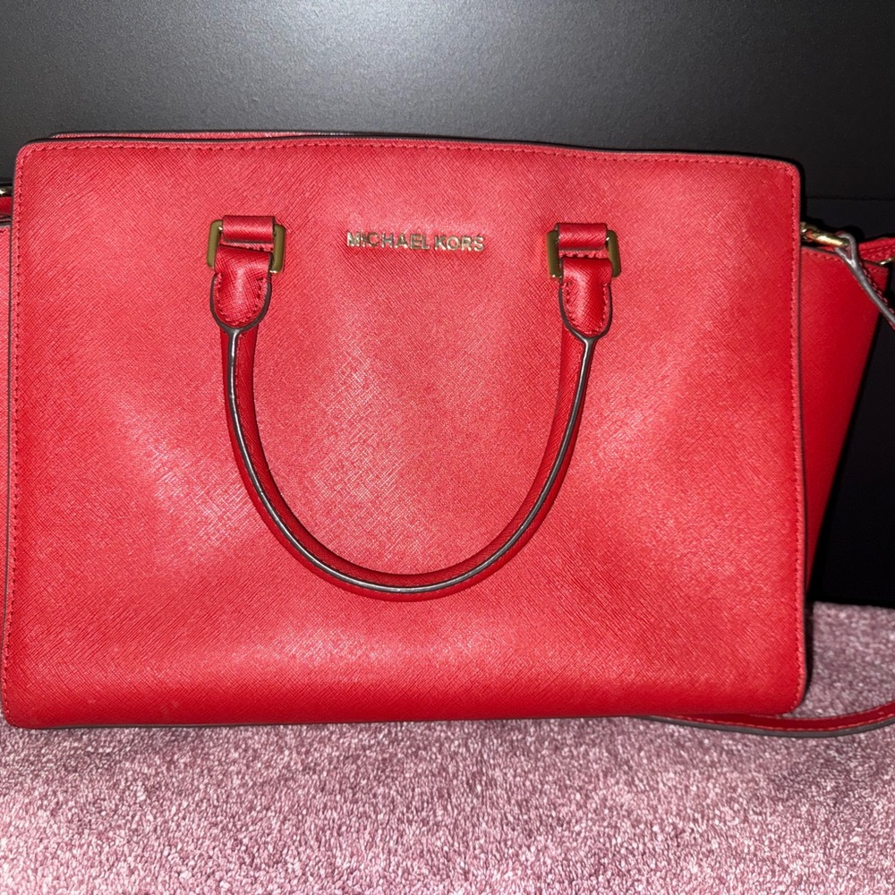 Michael Kors Red Handbag